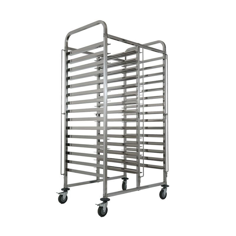 Kitchen Baking Trolley - ステンレス製パン台車、パンオーブントロリーカートラック、収納キッチンカート、金属製冷却トレイラック、ベイクキッチントロリー