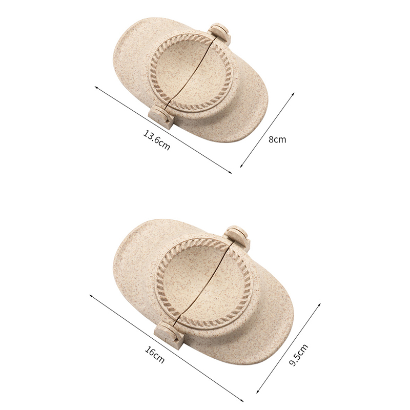 Kitchen Accessories For Baking - 新型餃子製造機ツール 餃子型クランプ 製菓型 ペストリーキッチンアクセサリー 麦わら餃子型