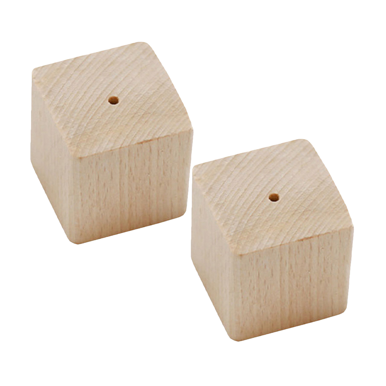 Kitchen Baking Supplies - 2個入り木製フラワーネイルスタンド、アイシングフラワー用ベーキングフラワー配置台、安定した彫刻ベース、家庭用キッチンベーキング用品