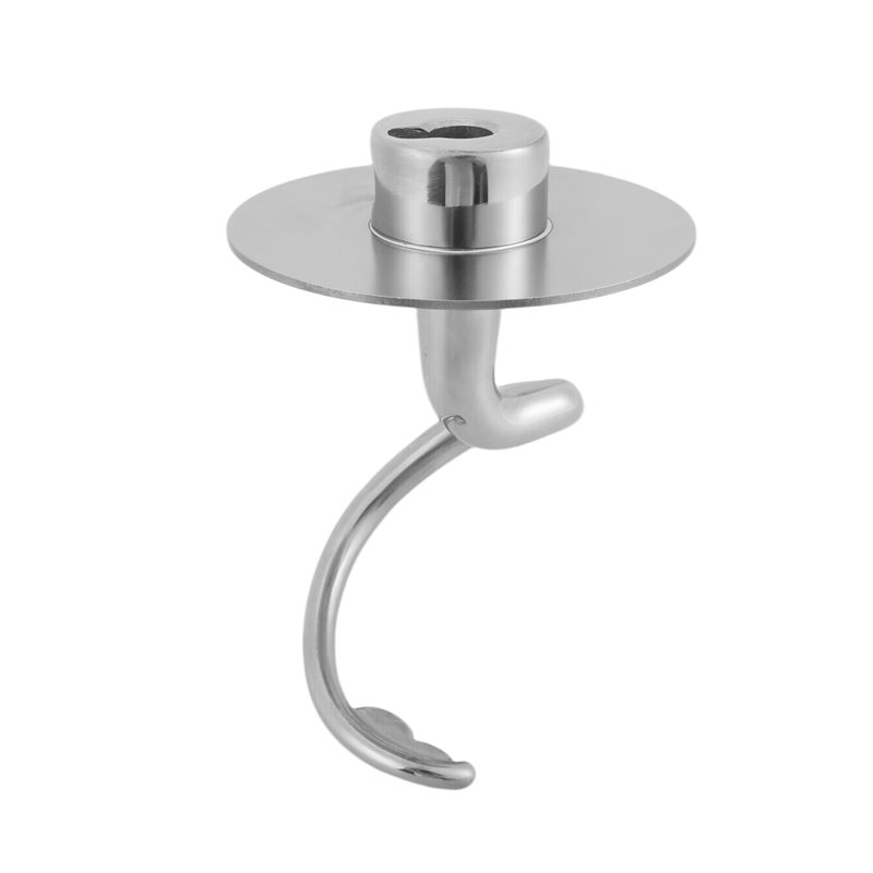Stand Mixer Bowl - 限定版ステンレススチール製スパイラルドウフック キッチンエイドスタンドミキサー用スペアパーツ 4.5～5QTのチルトヘッド用ミキシングボウルに適合