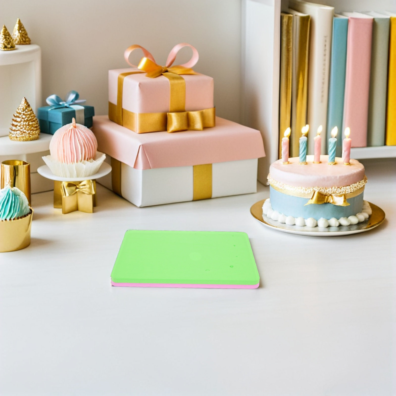 Kitchen Baking Supplies - 3 個フォンダンケーキモデリングパッドソフトスポンジノンスリップ乾燥マット正確な成形ツールベーキング用品キッチンアクセサリー