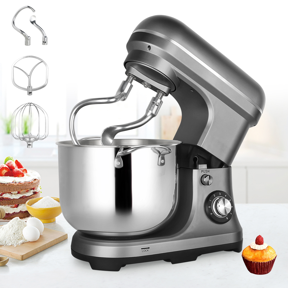 Stand Mixer Bowl - 11リットル大容量フードミキサー、2000W電動フードスタンドミキサー、ステンレス製ボウル付き