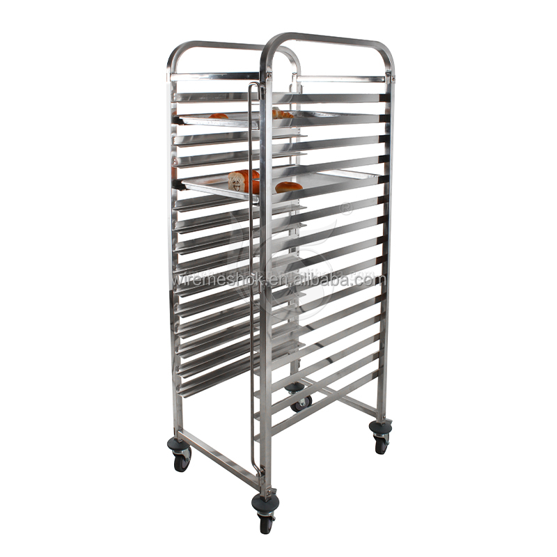 カスタマイズ可能なステンレス製キッチンベーキングトロリー（6 - Kitchen Baking Trolley のレビューと価格