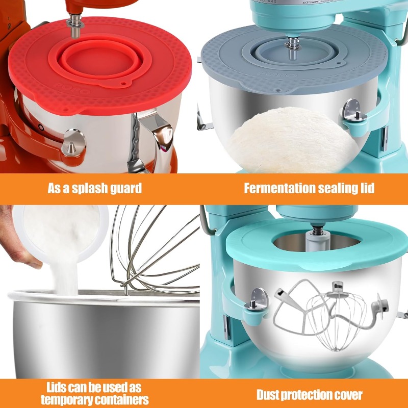 シリコン製ミキサーボウルカバー キッチンエイド4.5～5クォ - Stand Mixer Bowl のレビューと価格