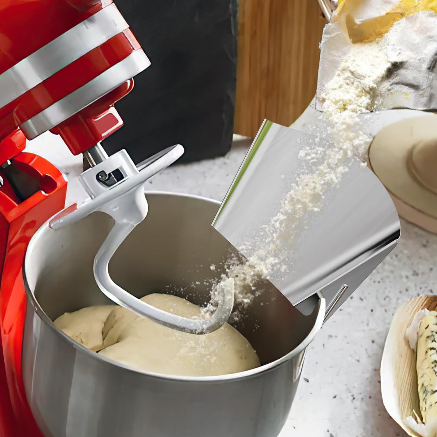 キッチンエイドスタンドミキサーステンレススチールボウル用ポア - Stand Mixer Bowl のレビューと価格