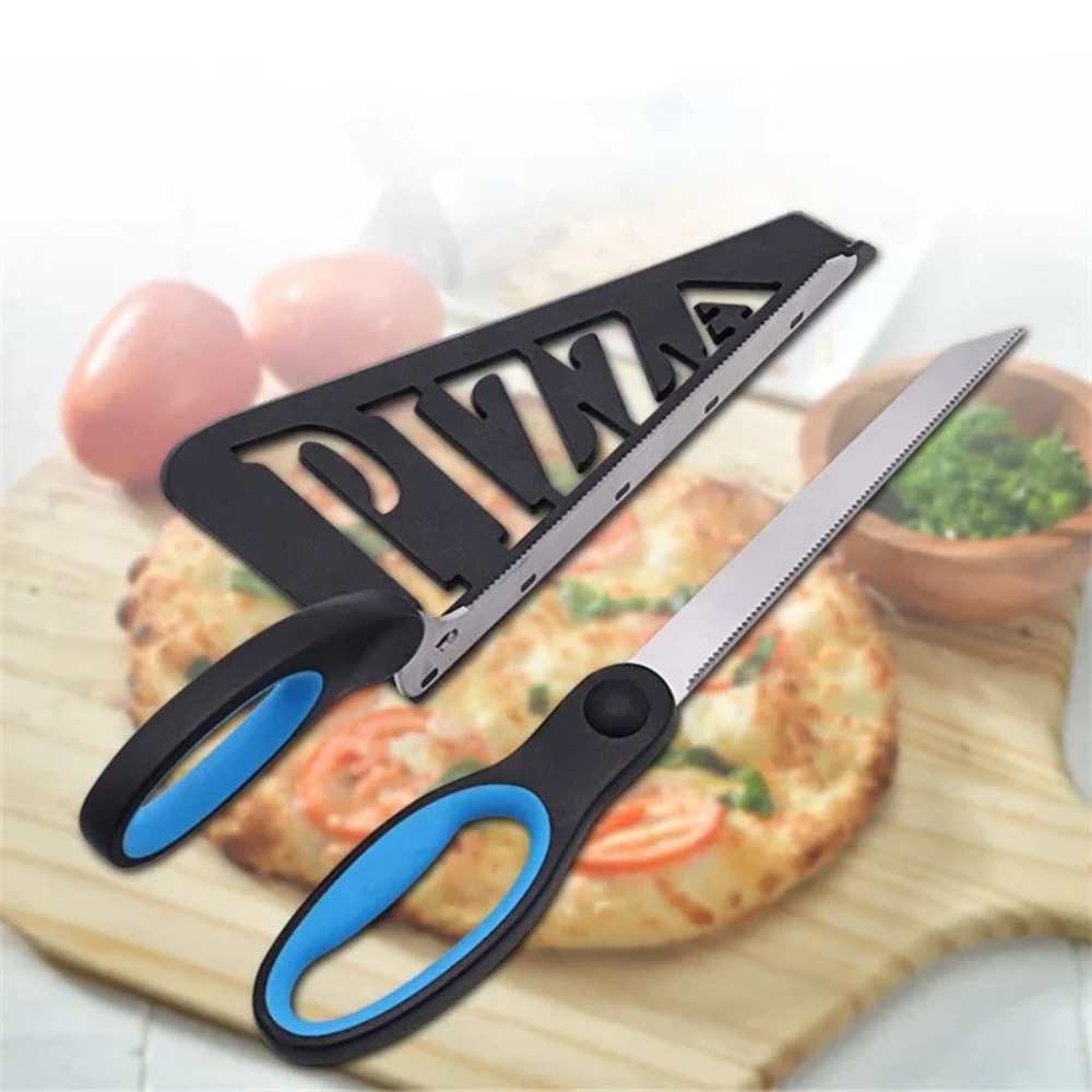 ピザはさみナイフピザ切断ツールステンレス鋼ピザカッタースライ - Kitchen Shears In Baking のレビューと価格