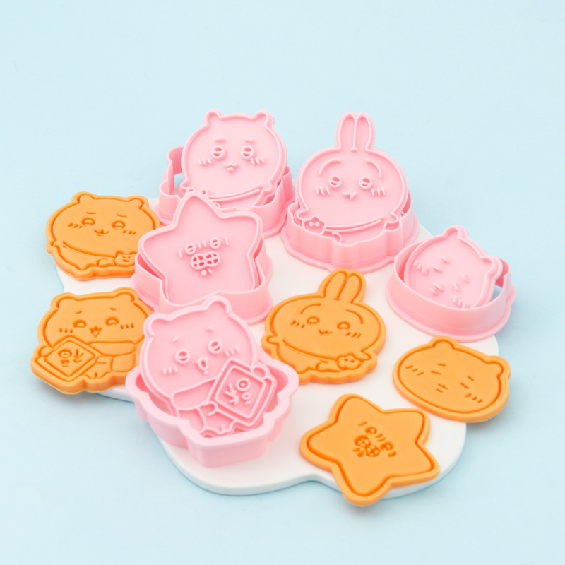 3Dカートゥーンシミュレーションクッキーカッター かわいいチ - Kitchen Baking Supplies のレビューと価格