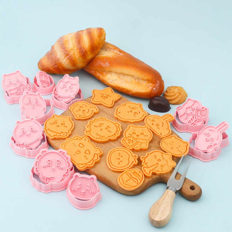 3Dカートゥーンシミュレーションクッキーカッター かわいいチ - Kitchen Baking Supplies のレビューと価格