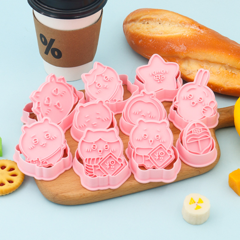 3Dカートゥーンシミュレーションクッキーカッター かわいいチ - Kitchen Baking Supplies のレビューと価格