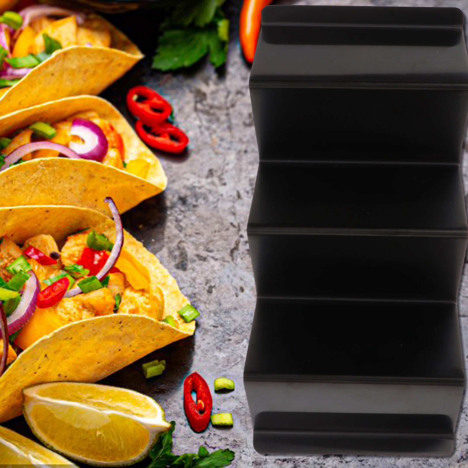 1pc ステンレス鋼ホルダー U 字型溝タコスブリトーベーキ - Kitchen Baking Rack のレビューと価格
