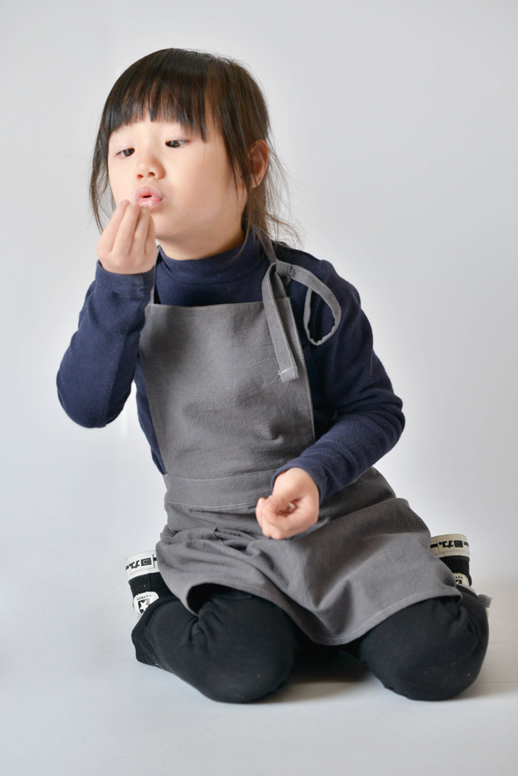 子供綿エプロンドレス親子ベビー子供ベーキング DIY スカー - Baking Kitchen For Kids のレビューと価格