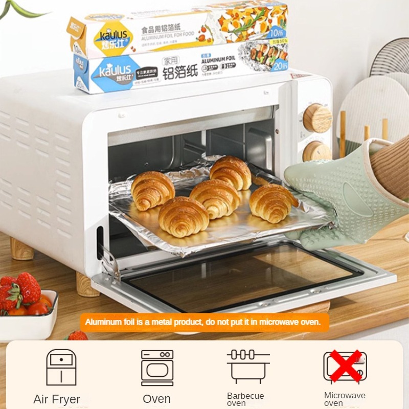Zackoo 10/20/40 メートルアルミ箔ベーキングラ - Kitchen Bakery のレビューと価格
