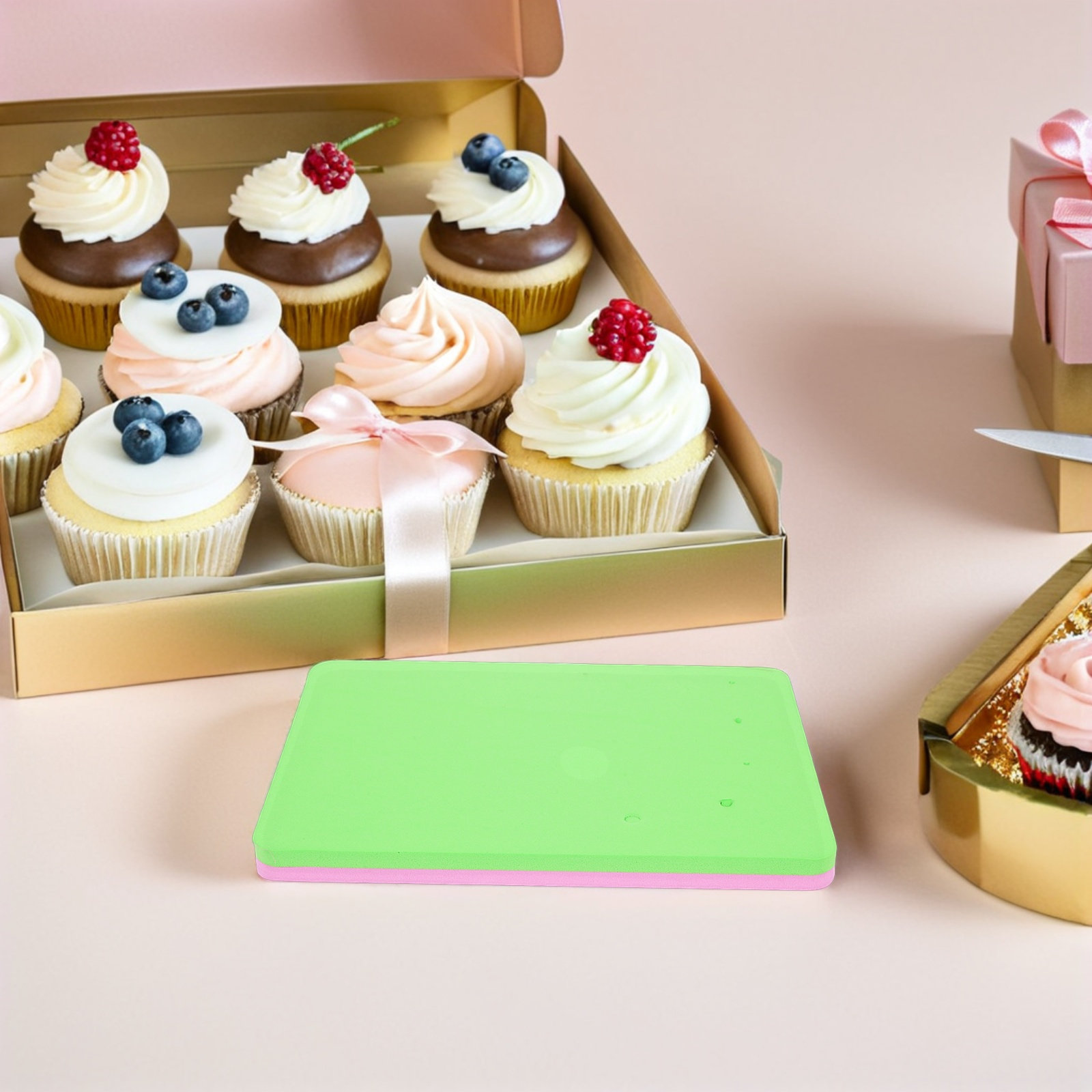 3 個フォンダンケーキモデリングパッドソフトスポンジノンスリ - Kitchen Baking Supplies のレビューと価格