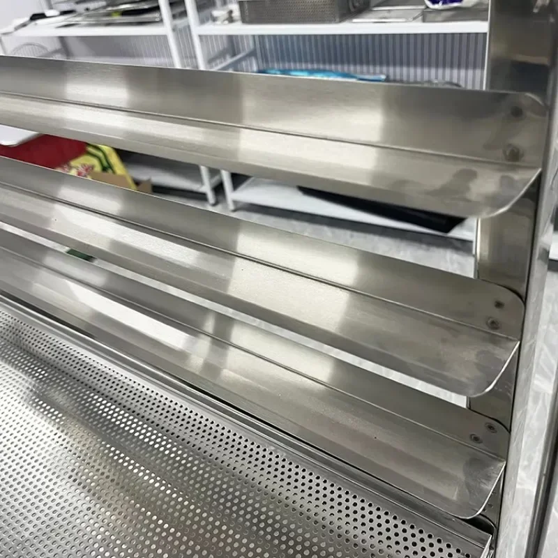 ベーカリー用ステンレス製15段15パン用キッチンパン焼きトレ - Kitchen Baking Trolley のレビューと価格