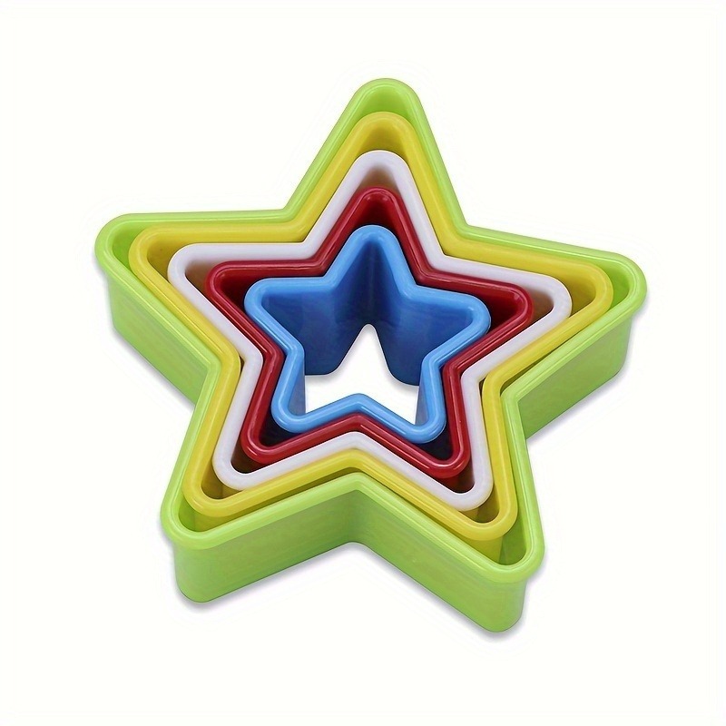 1/2/3 個の星型クッキーカッター、プラスチック製ペストリ - Kitchen Accessories For Baking のレビューと価格