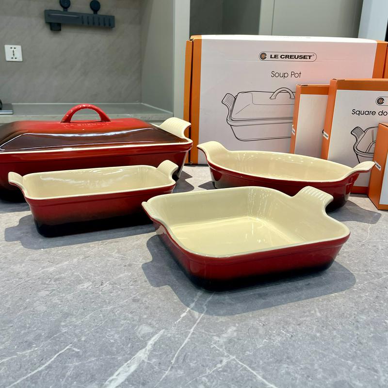 ルクルーゼ オーブントゥテーブル ストーンウェア 長方形ベー - Kitchen Baking Table のレビューと価格