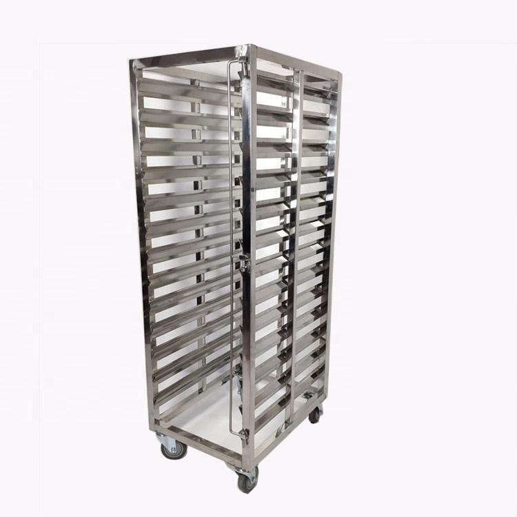 キッチン用品 20段 ステンレス製シートパンラック ベーキン - Kitchen Baking Trolley のレビューと価格