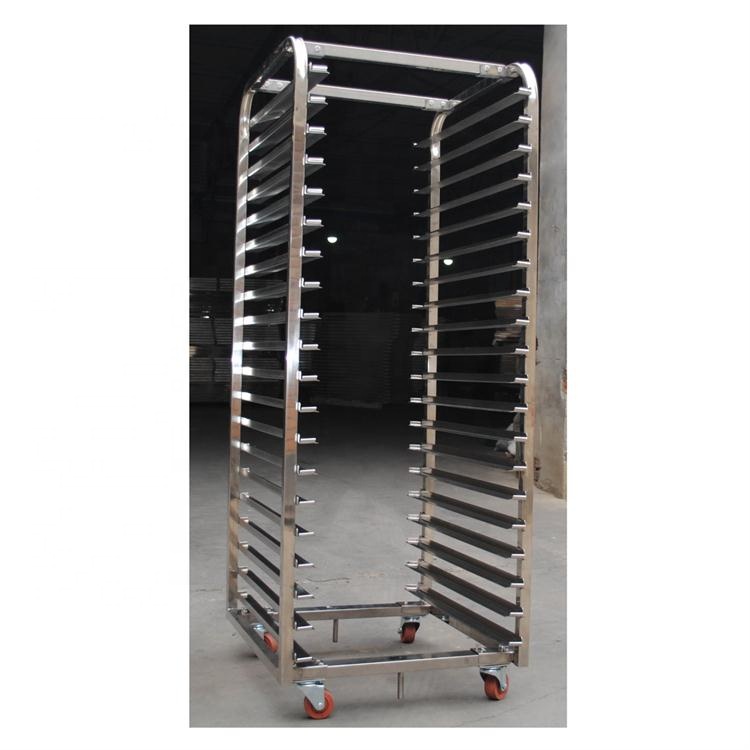 キッチン用品 20段 ステンレス製シートパンラック ベーキン - Kitchen Baking Trolley のレビューと価格