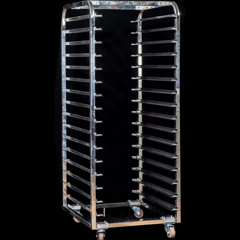 キッチン用品 20段 ステンレス製シートパンラック ベーキン - Kitchen Baking Trolley のレビューと価格