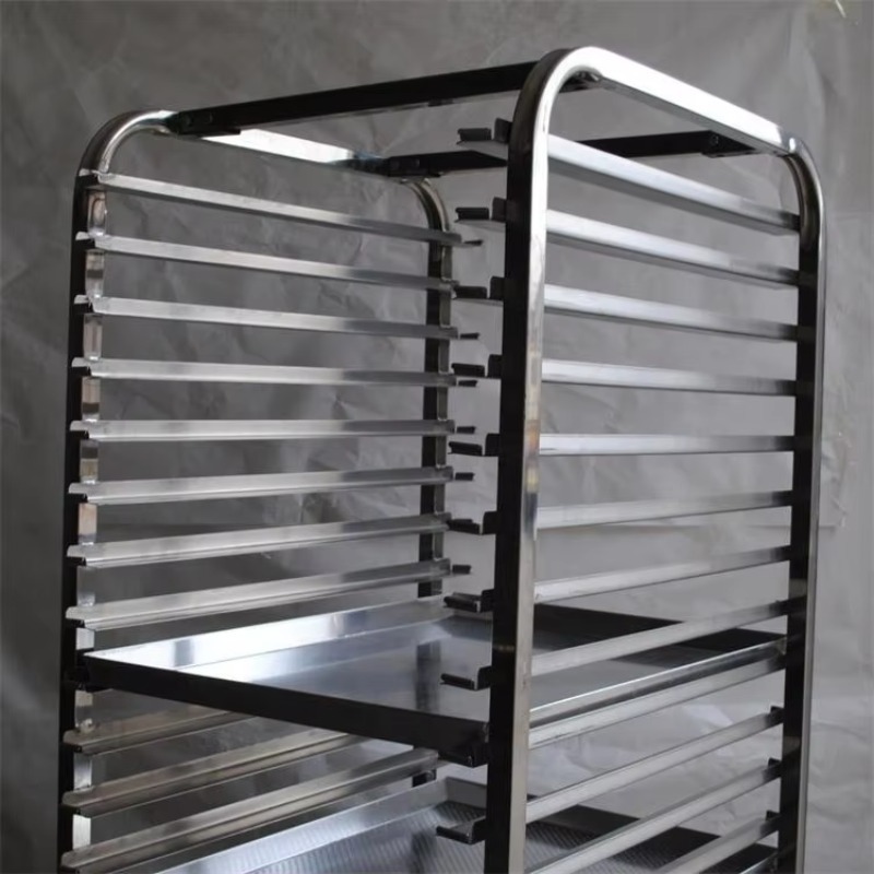 キッチン用品 20段 ステンレス製シートパンラック ベーキン - Kitchen Baking Trolley のレビューと価格