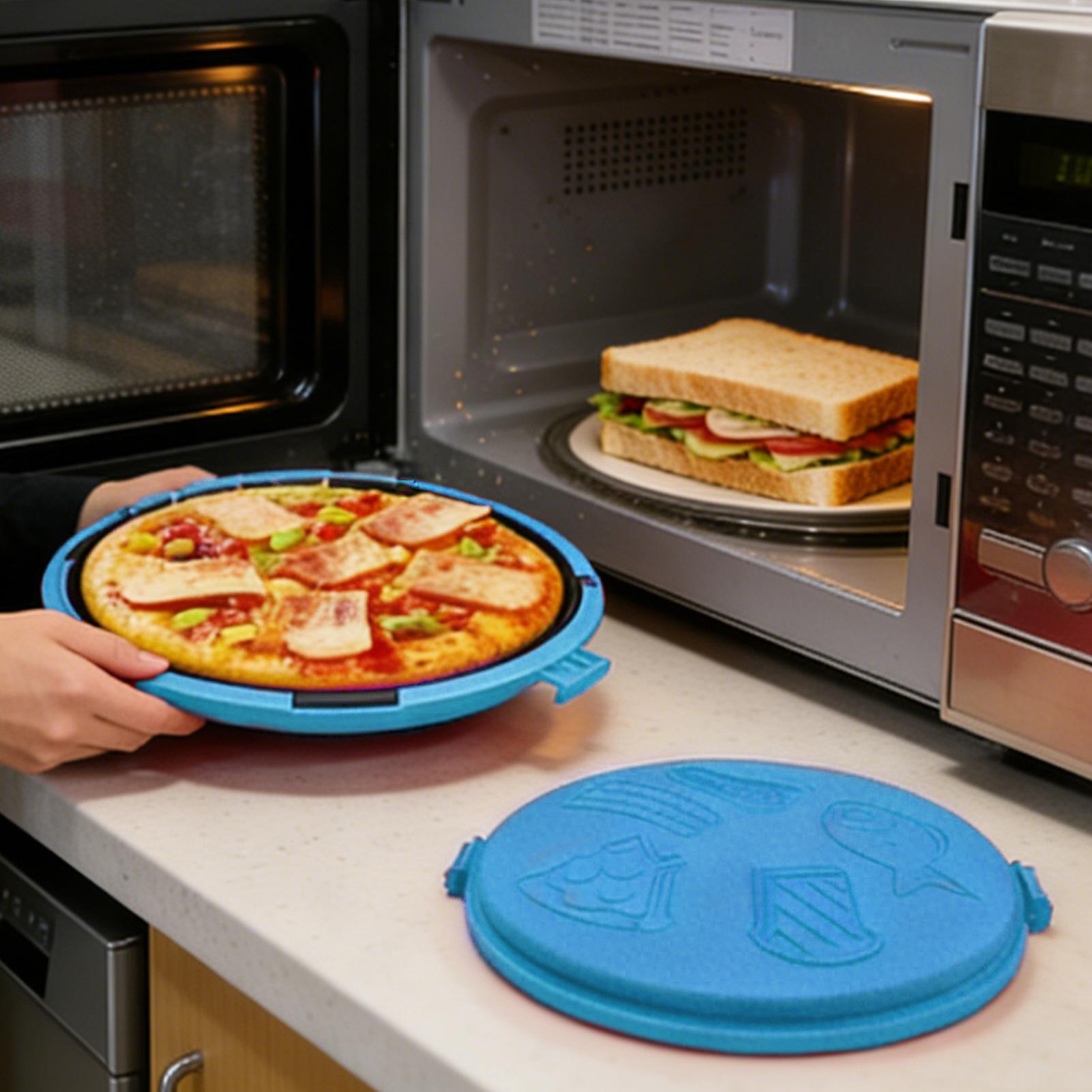 電子レンジグリルパン クイックヒートピザトレイ 電子レンジグ - Kitchen Baking Oven のレビューと価格