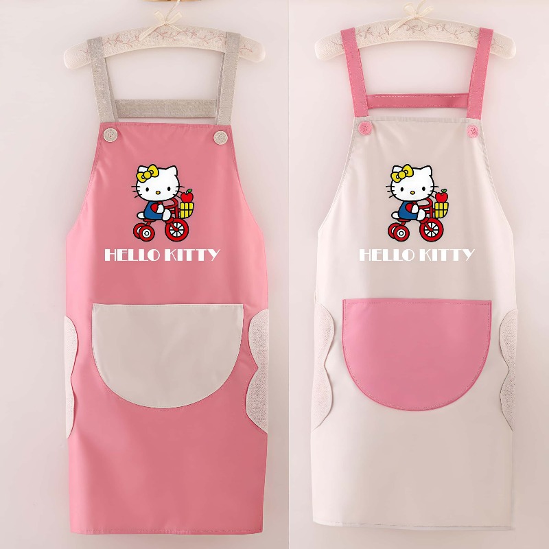 新しい防水耐油 PVC エプロンキッチン調理用、かわいいノー - Kitchen Job のレビューと価格