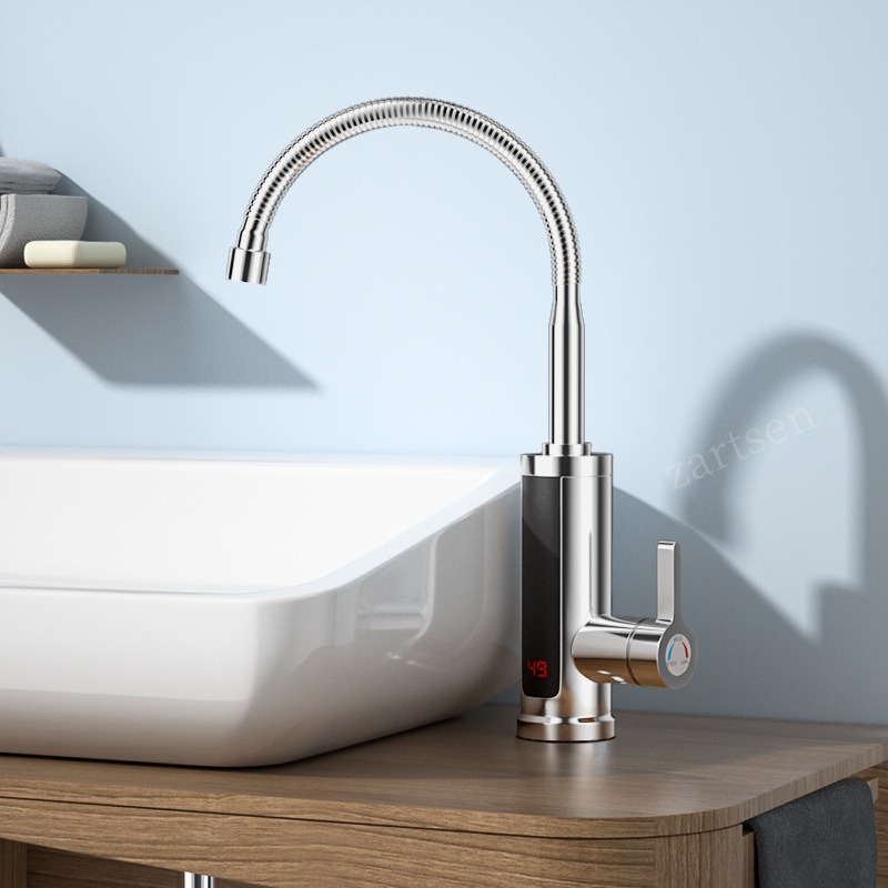キッチン蛇口電気タップキッチンタップ瞬間湯沸かし器加熱可能  - Kitchen Job のレビューと価格