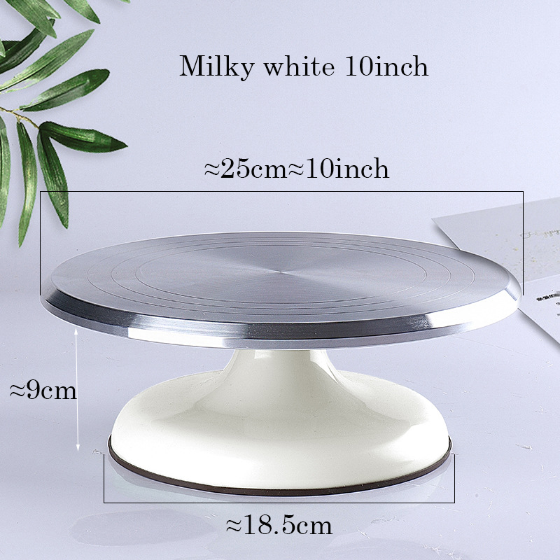 アルミニウム合金バースデーケーキターン、プラスチックセラミッ - Kitchen Baking Table のレビューと価格