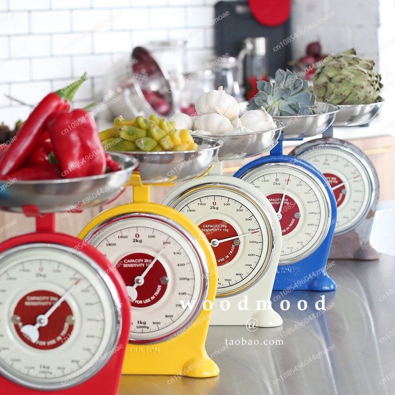 レトロな金属製のテーブルスケール 2KG 🥰   日本製ダル - Kitchen Baking Table のレビューと価格