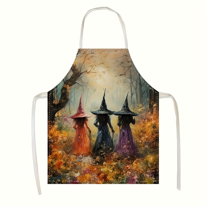 魔女ハロウィンエプロン女性不気味なキッチン調理ベーキングパー - Kitchen Witch Baking のレビューと価格