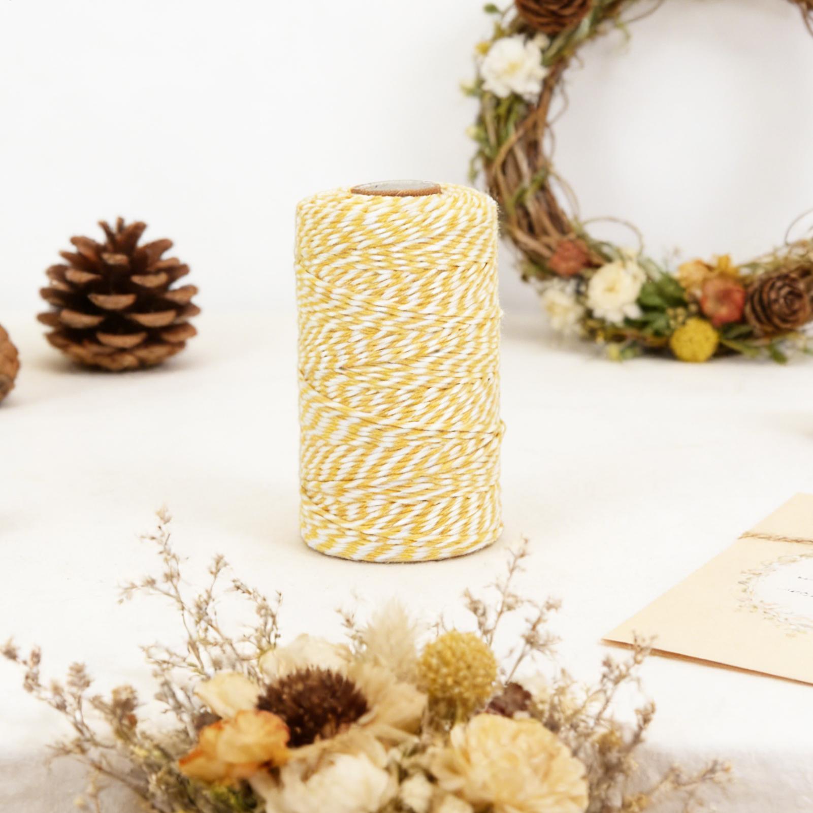 ベーキングトワイン 2mm 328フィート 天然コットン紐  - Kitchen Baking Twine のレビューと価格