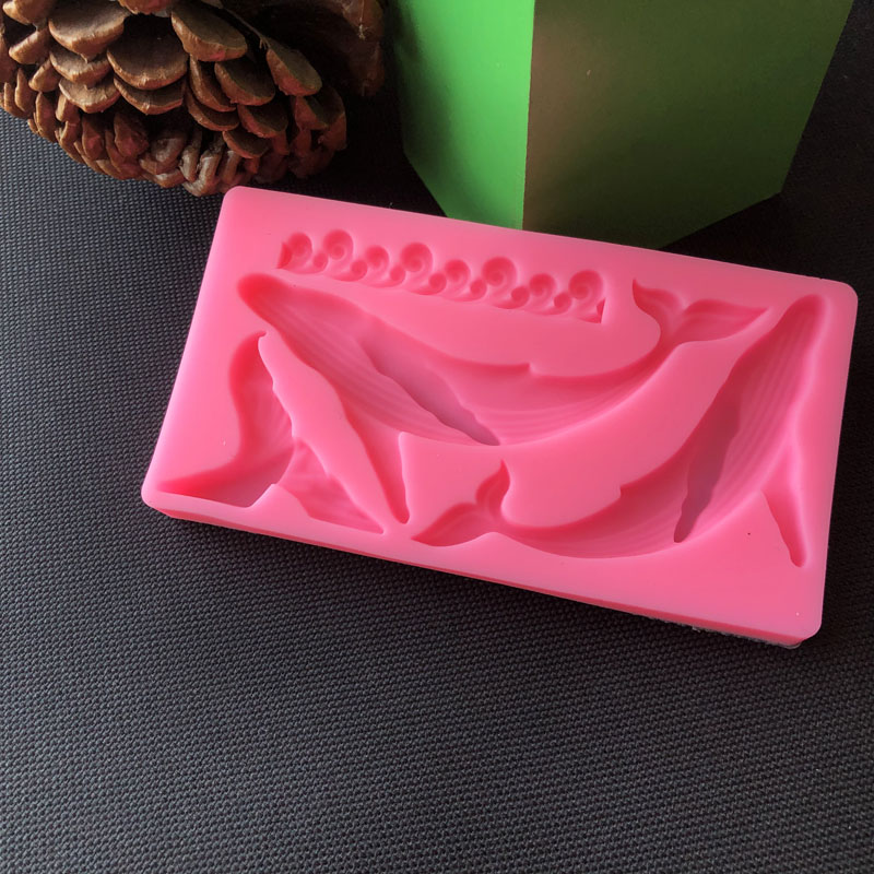 シリコンクジラ型,日曜大工,オーシャンシリーズ,フォンダン, - Kitchen Baking Decor のレビューと価格