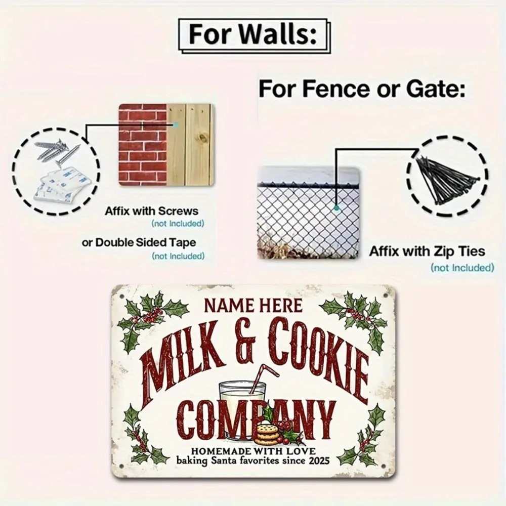 1pc 2D フラットカスタム企業メタルサイン 8X12イン - Kitchen Bakery のレビューと価格