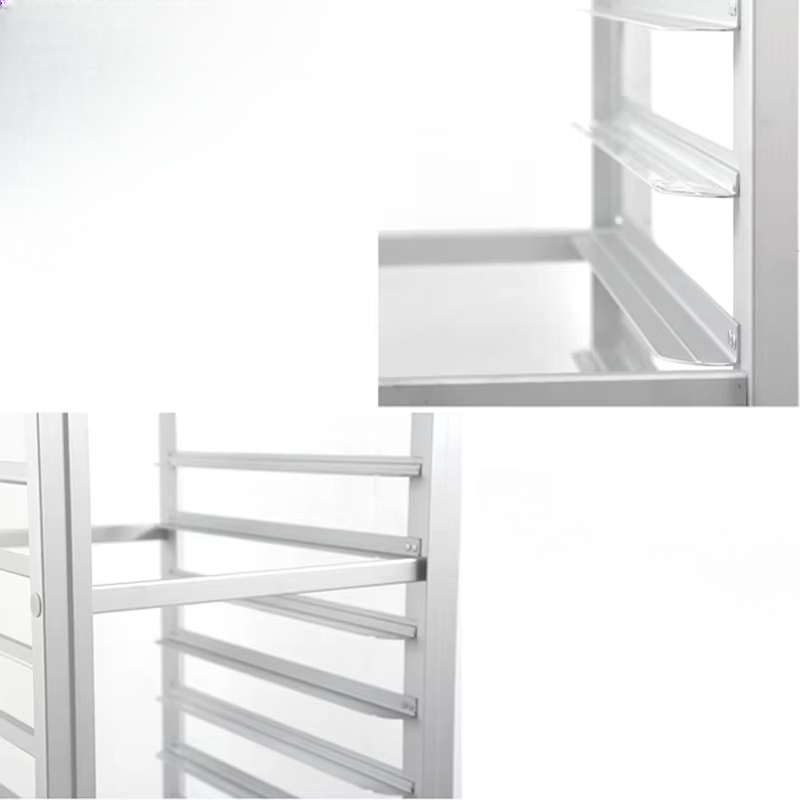 売れ筋業務用アルミ製ベーキングトレイ台車多層トレイラックホテ - Kitchen Baking Trolley のレビューと価格