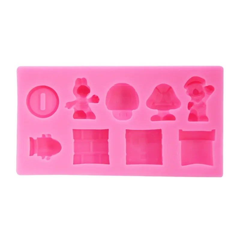 3D スーパーマリオブラザーズケーキ型漫画かわいいアニメシリ - Kitchen Baking Supplies のレビューと価格
