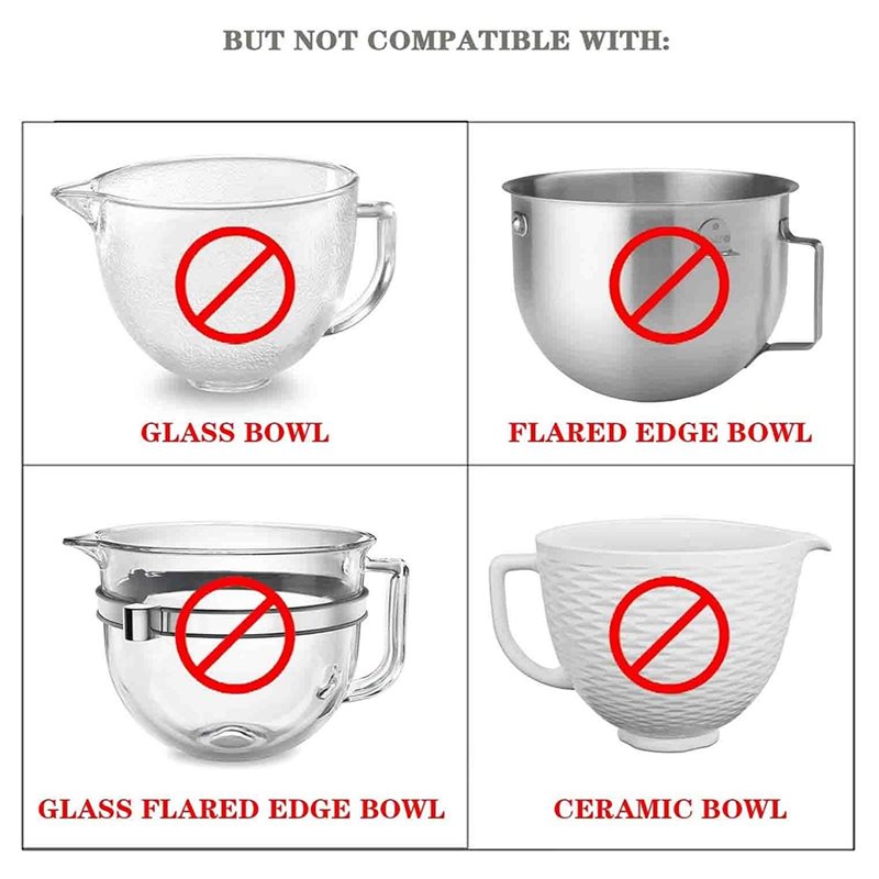 YCOC-キッチンエイド5.5-6QTボウルリフトスタンドミ - Stand Mixer Bowl のレビューと価格