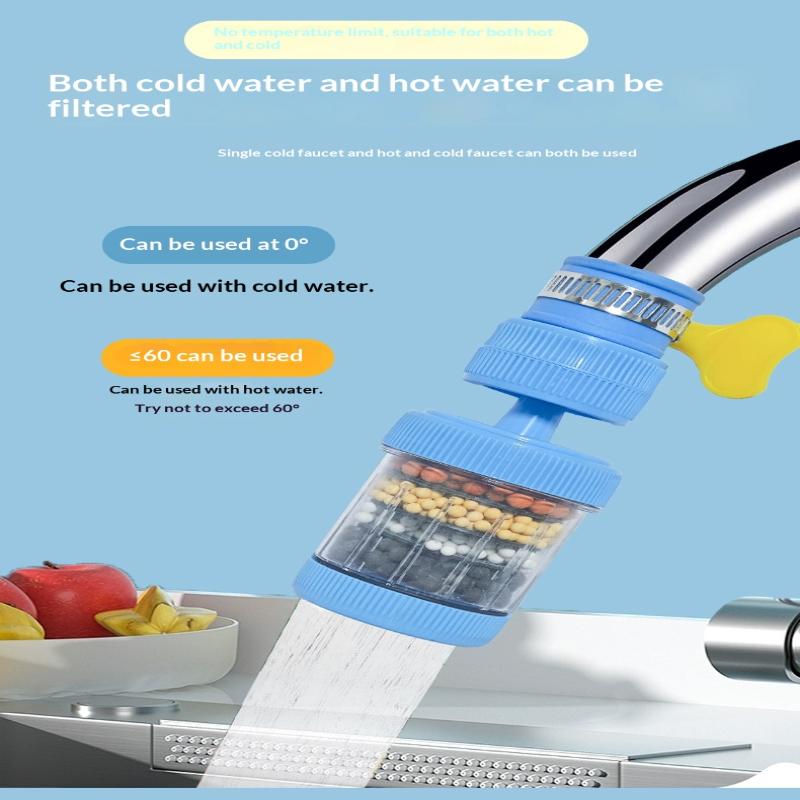 ユニバーサル360度回転式蛇口浄水器インターフェース、飛沫防 - Kitchen Job のレビューと価格