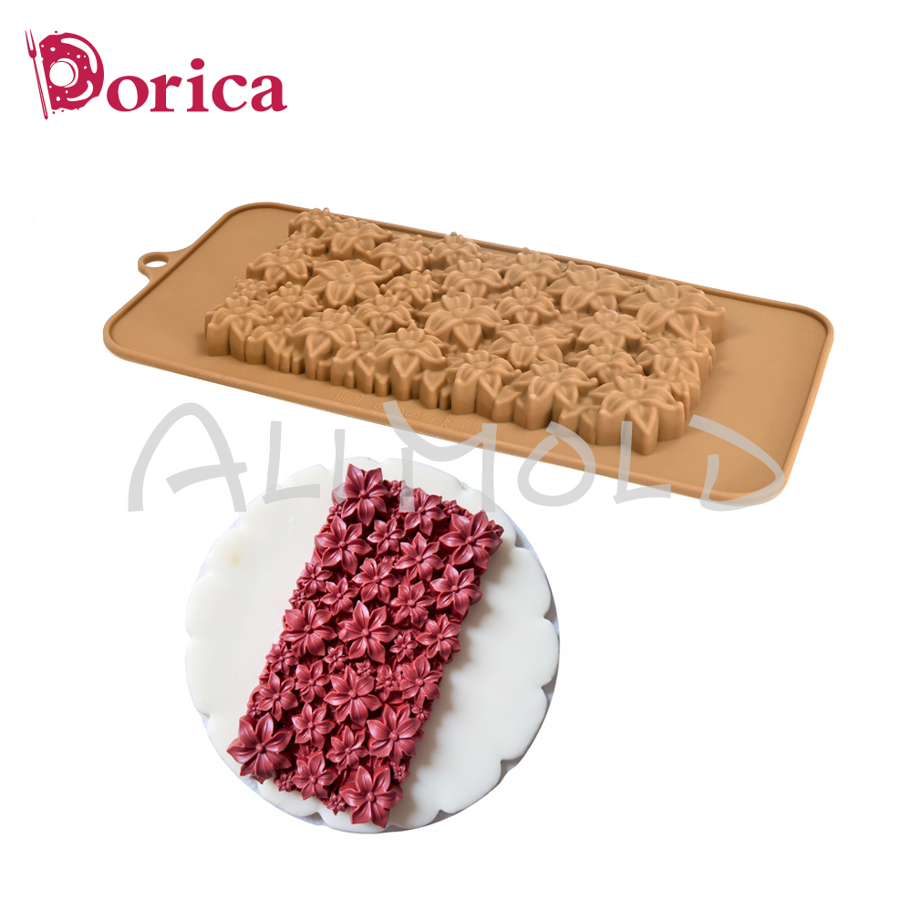 花シリコーンチョコレート型自家製ボンボンバタークリーム製菓キ - Kitchen Baking Decor のレビューと価格