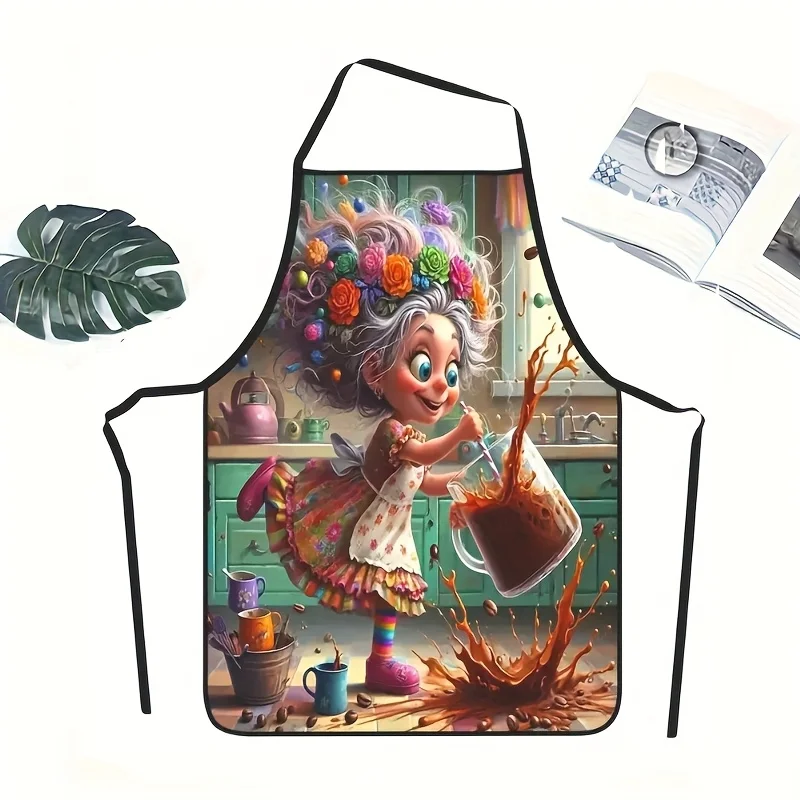 かわいい魔女調理用キッチンエプロン - 面白いファンタジーグ - Kitchen Witch Baking のレビューと価格