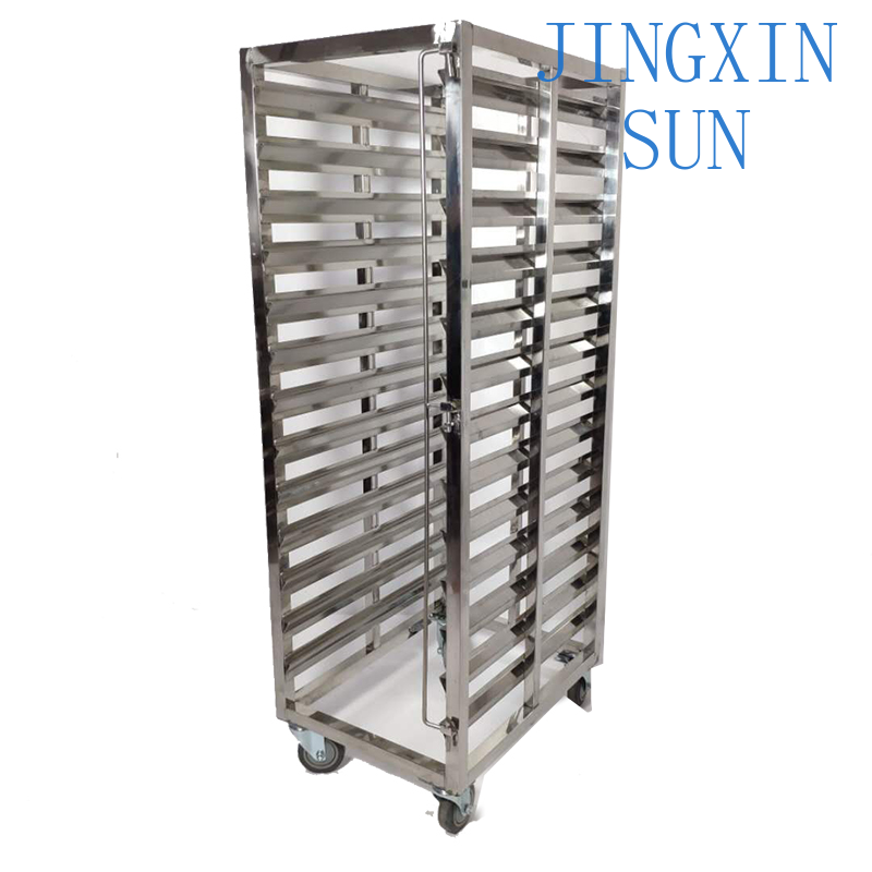 304ステンレス鋼製キッチンフードパンオーブン冷却トレイカー - Kitchen Baking Trolley のレビューと価格