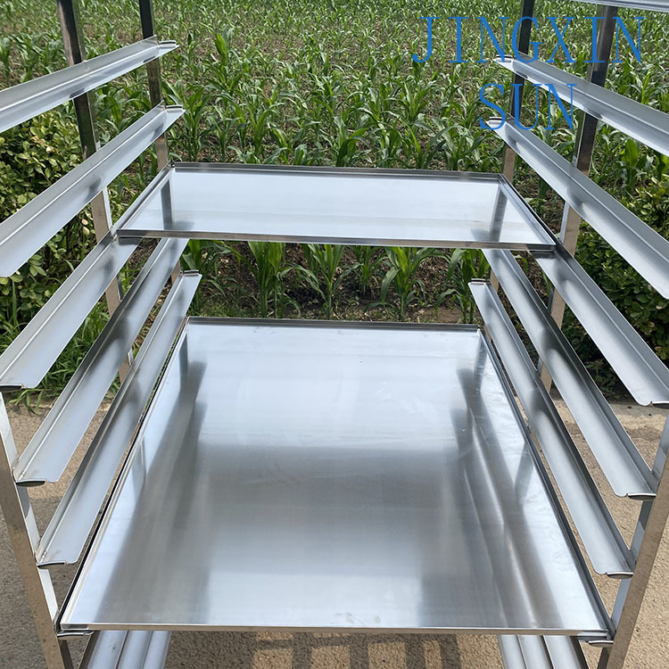 304ステンレス鋼製キッチンフードパンオーブン冷却トレイカー - Kitchen Baking Trolley のレビューと価格