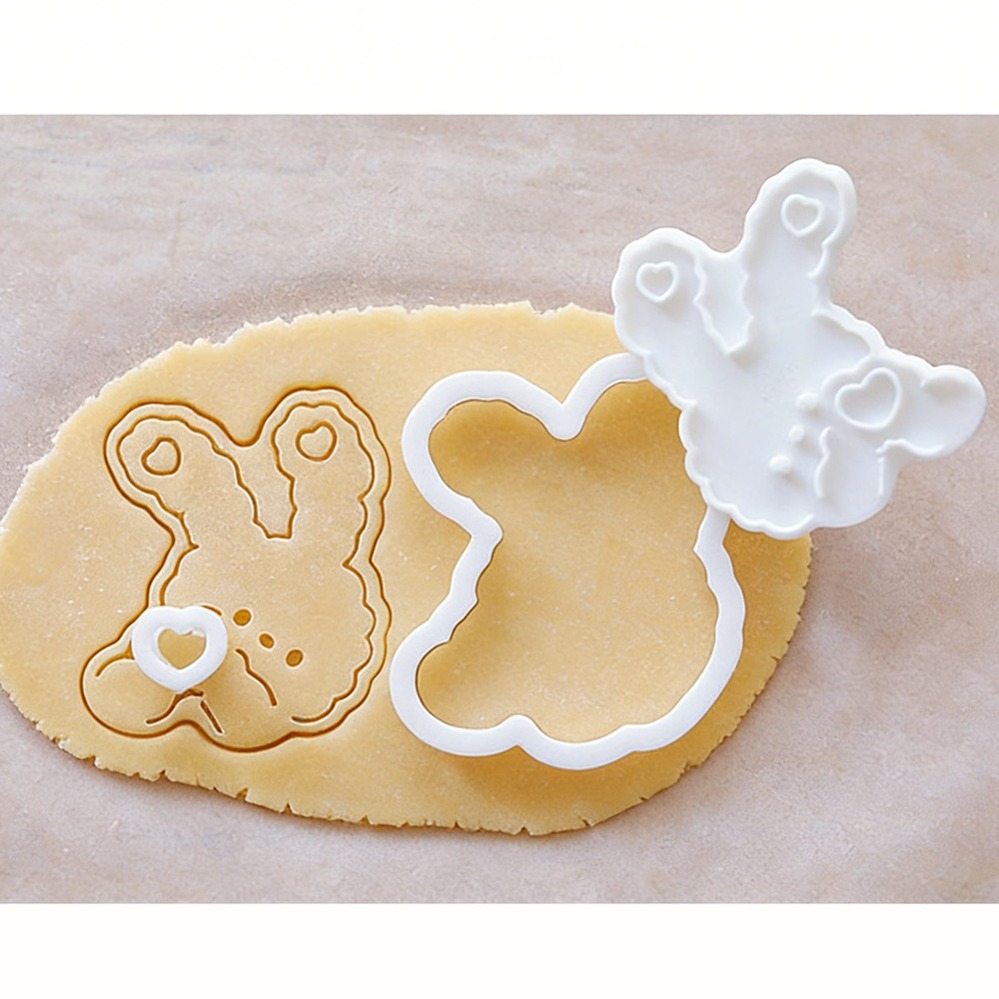 バレンタインデーのクッキーカッター ウサギのビスケット型スタ - Kitchen Baking Supplies のレビューと価格