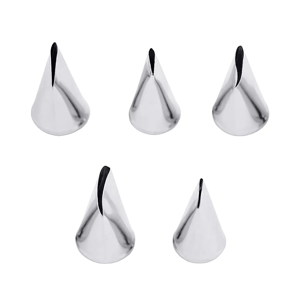 フラワーチューリップローズノズル、リーフペタル、メタルネイル - Kitchen Baking Decor のレビューと価格
