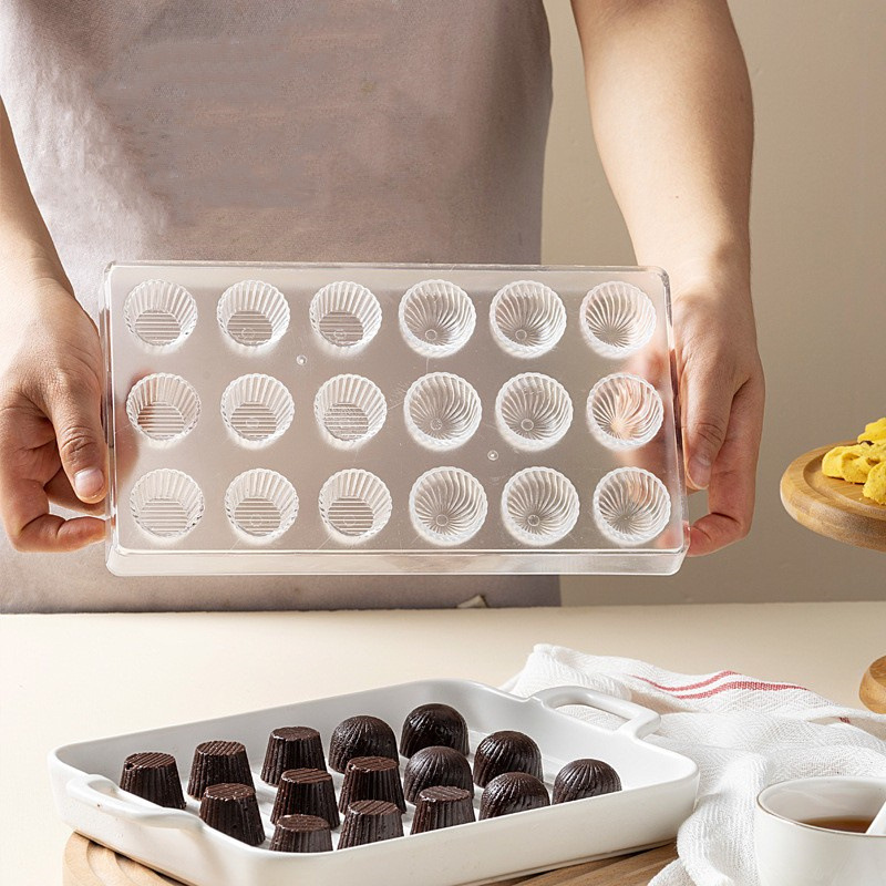 プラスチックチョコレート型 PS 透明チョコレート型クリスマ - Kitchen Baking Supplies のレビューと価格