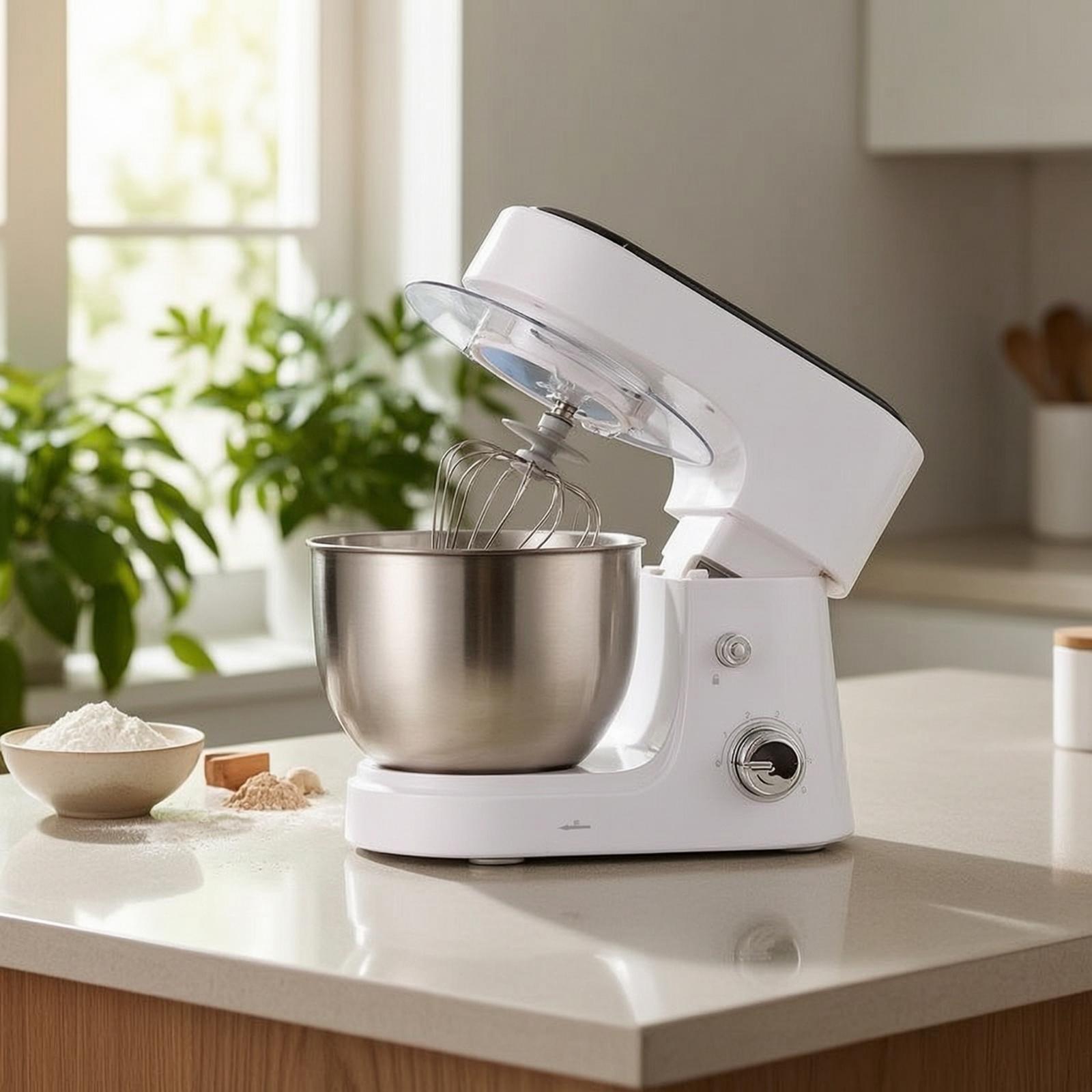 ステンレス製ボウル付きスタンドミキサー 高性能スタンドミキサ - Stand Mixer Bowl のレビューと価格