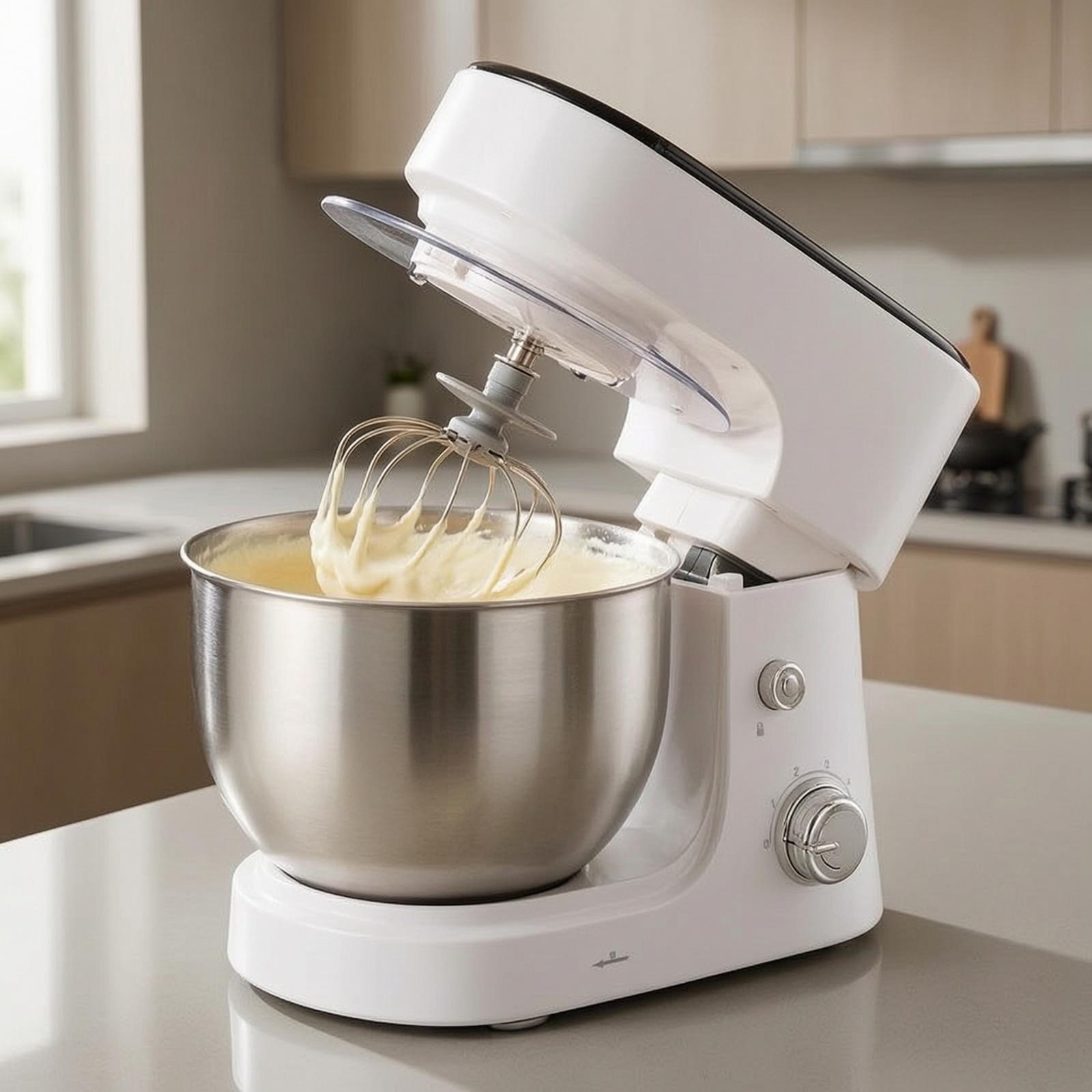 ステンレス製ボウル付きスタンドミキサー 高性能スタンドミキサ - Stand Mixer Bowl のレビューと価格