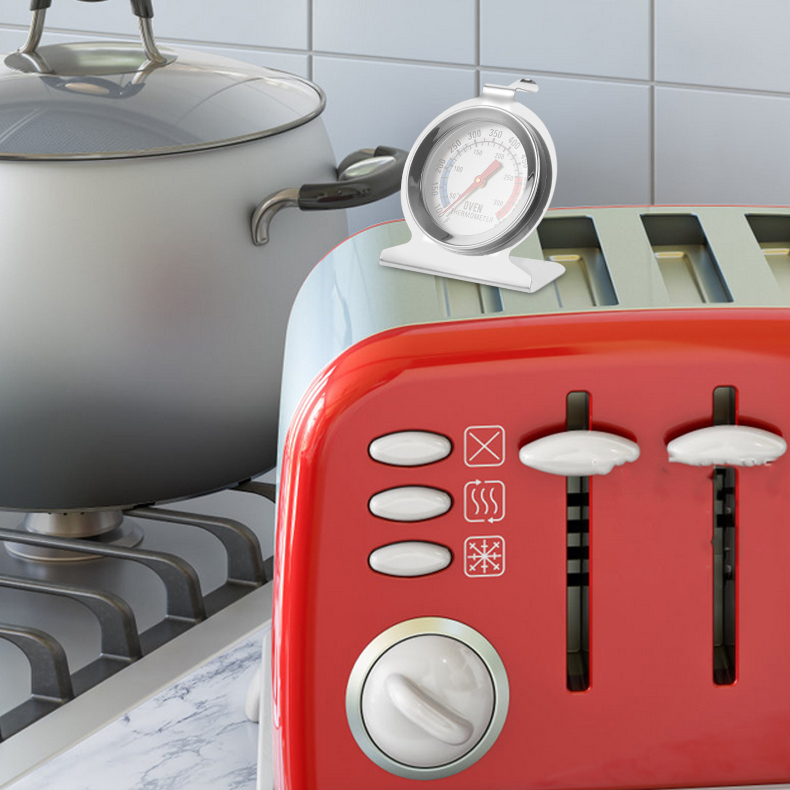2個セット ステンレス製オーブン温度計 多機能調理用温度計  - Kitchen Baking Oven のレビューと価格