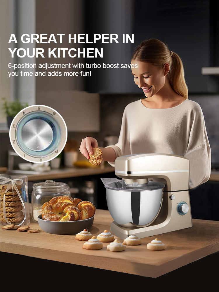 スタンドミキサー Sonifer SF-8066 1500W - Stand Mixer Bowl のレビューと価格
