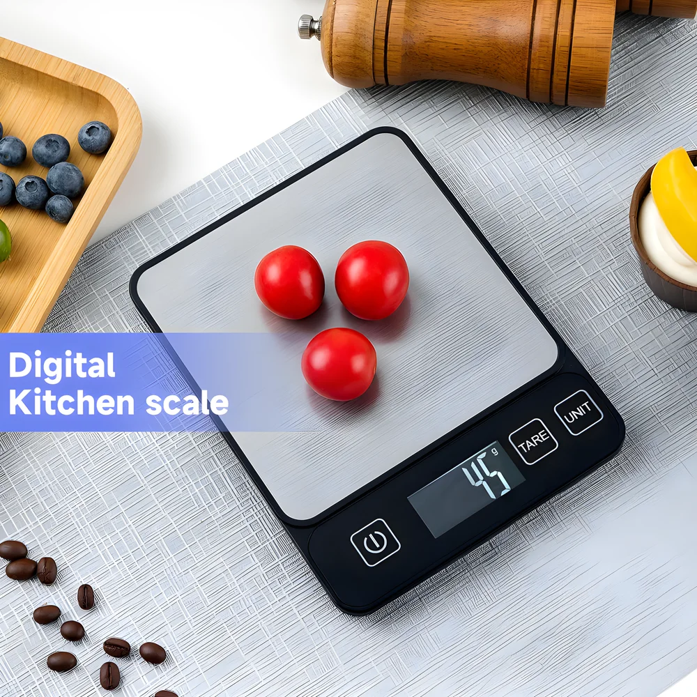 10 キロキッチンスケール LCD デジタルディスプレイ電子 - Kitchen Baking Table のレビューと価格