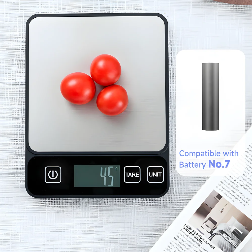 10 キロキッチンスケール LCD デジタルディスプレイ電子 - Kitchen Baking Table のレビューと価格